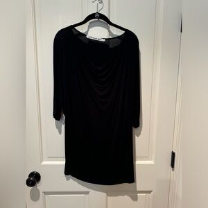Michael Stars black tunic style top